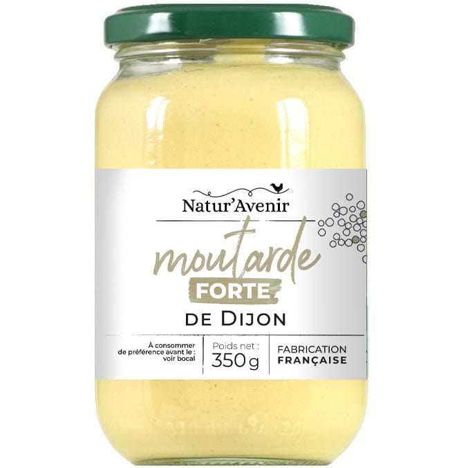 Natur'Avenir Moutarde forte de Dijon BIO - 350g vrac-zero-dechet-ecolo-lille-pilaterie