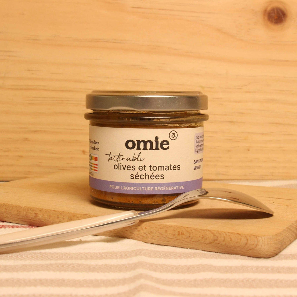 Omie Crème d'olives et tomates séchées BIO - 90g vrac-zero-dechet-ecolo-lille-pilaterie