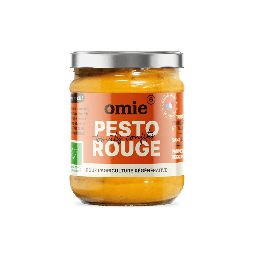 Omie Pesto rouge BIO - 190g vrac-zero-dechet-ecolo-lille-pilaterie