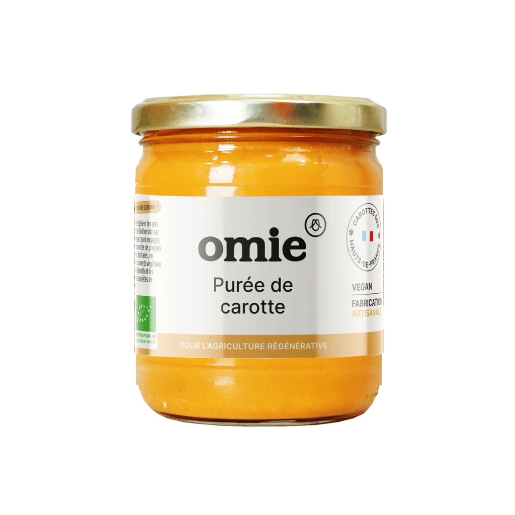Omie Purée de carottes des Charentes BIO - 380g vrac-zero-dechet-ecolo-lille-pilaterie