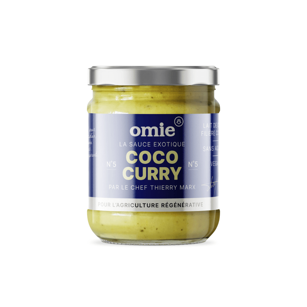 Omie Sauce coco curry jaune de Madras BIO - 190g vrac-zero-dechet-ecolo-lille-pilaterie