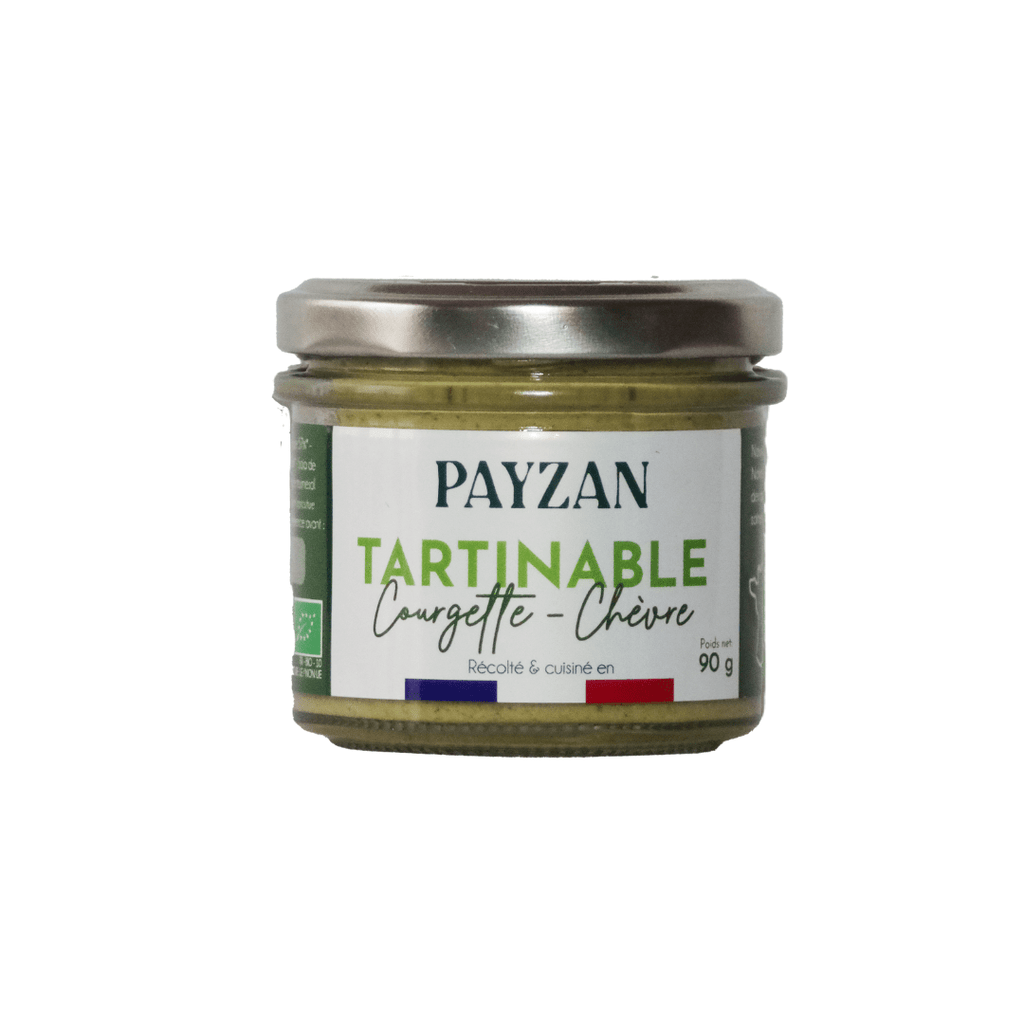 Payzan Tartinable Courgette Chèvre BIO - 90g vrac-zero-dechet-ecolo-lille-pilaterie