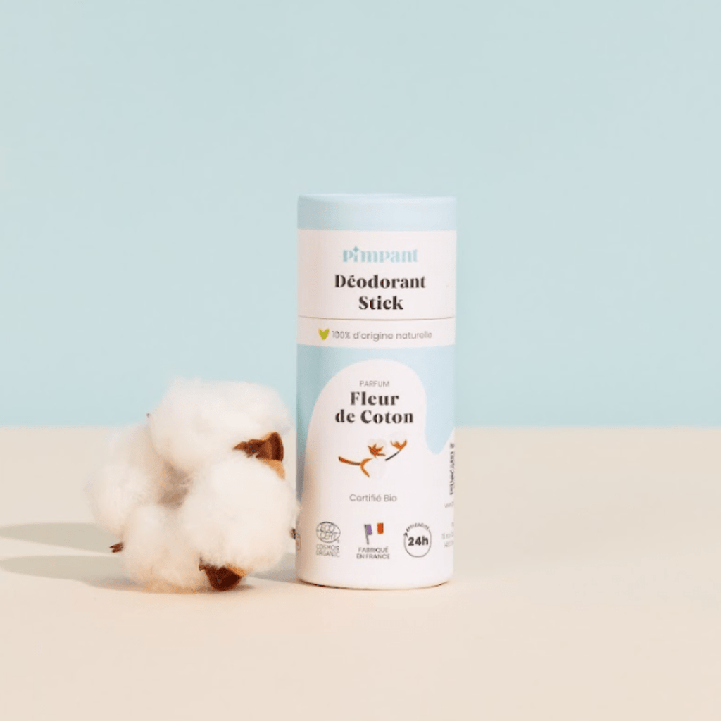 Pimpant Déodorant solide Fleur de coton - 50g vrac-zero-dechet-ecolo-lille-pilaterie