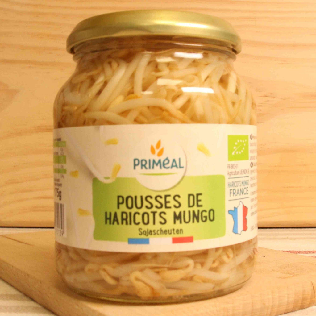 Priméal Pousses de haricot Mungo BIO - 175g net égoutté vrac-zero-dechet-ecolo-lille-pilaterie