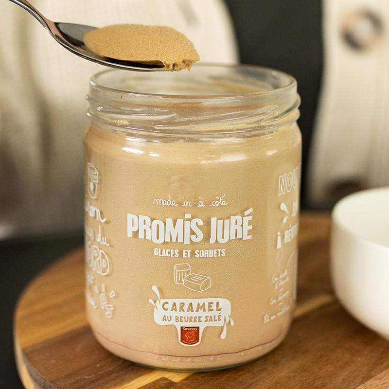 Promis Juré Pot de glace caramel beurre salé - 350g - ANTIGASPI vrac-zero-dechet-ecolo-lille-pilaterie