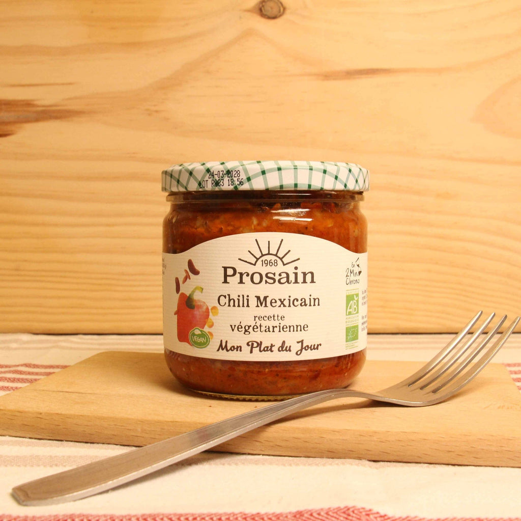 Prosain Chili Mexicain recette végétarienne BIO - 350g vrac-zero-dechet-ecolo-lille-pilaterie