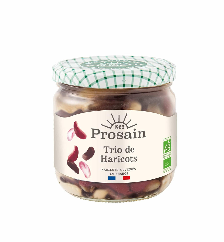 Prosain Trio de haricots BIO - 230g net égoutté - ANTIGASPI vrac-zero-dechet-ecolo-lille-pilaterie