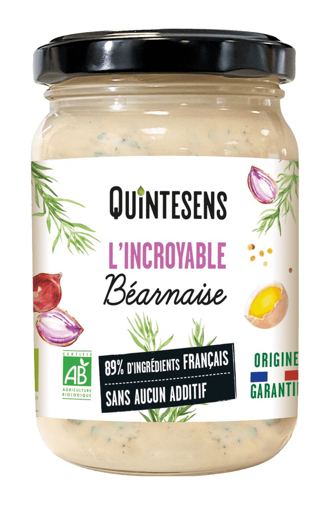 Quintesens Sauce Béarnaise BIO - 180g - ANTIGASPI vrac-zero-dechet-ecolo-lille-pilaterie
