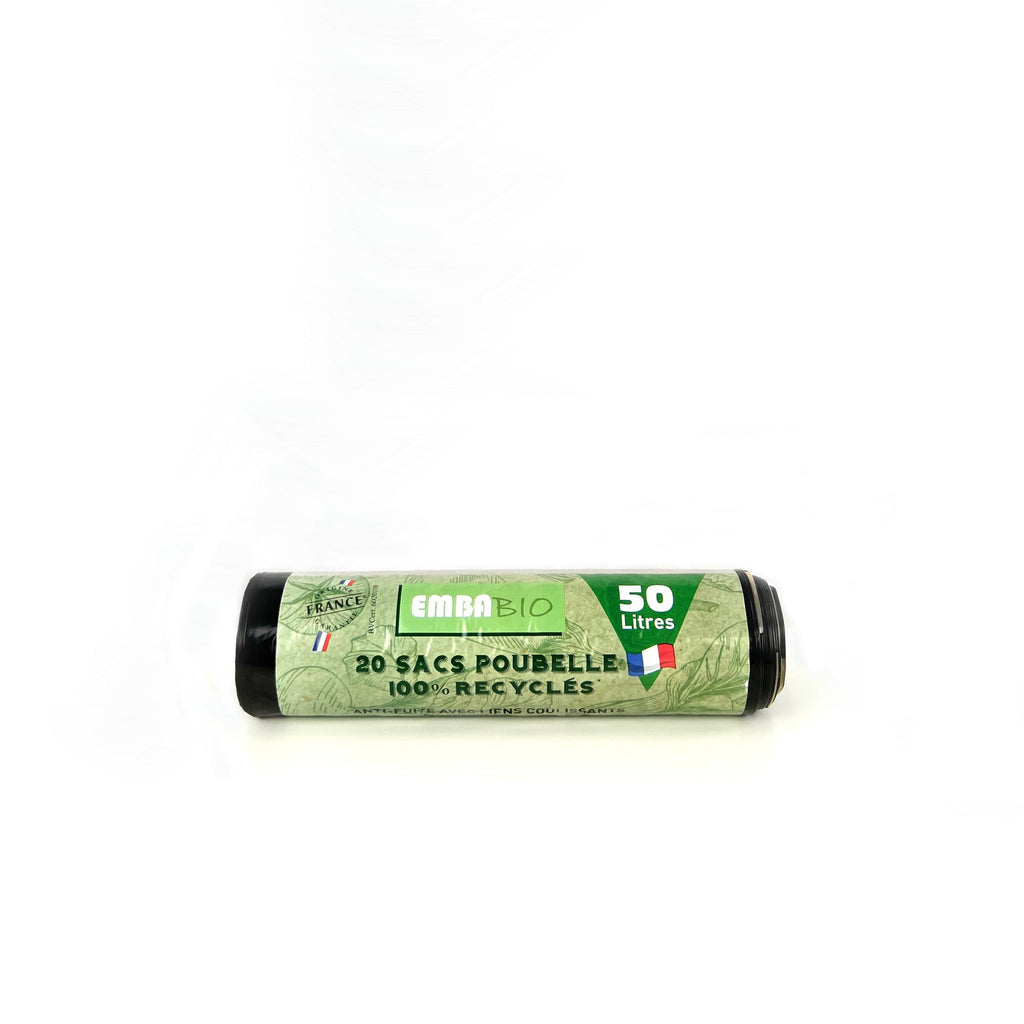 Relais Vert Sacs Poubelle 100% recyclés - 50L - 20pc vrac-zero-dechet-ecolo-lille-pilaterie