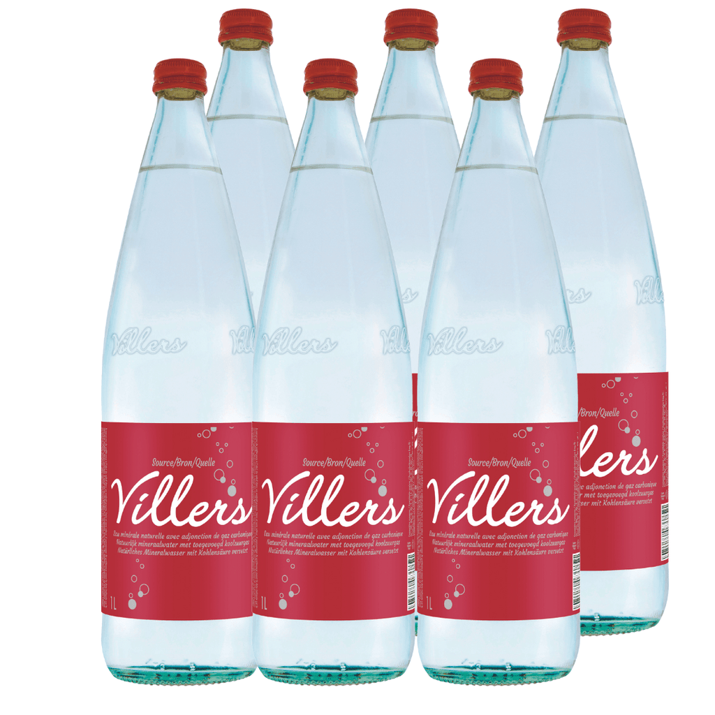 Saint Amand Pack de 6 - Eau minérale pétillante - Saint Amand Villers 1L X6 vrac-zero-dechet-ecolo-lille-pilaterie
