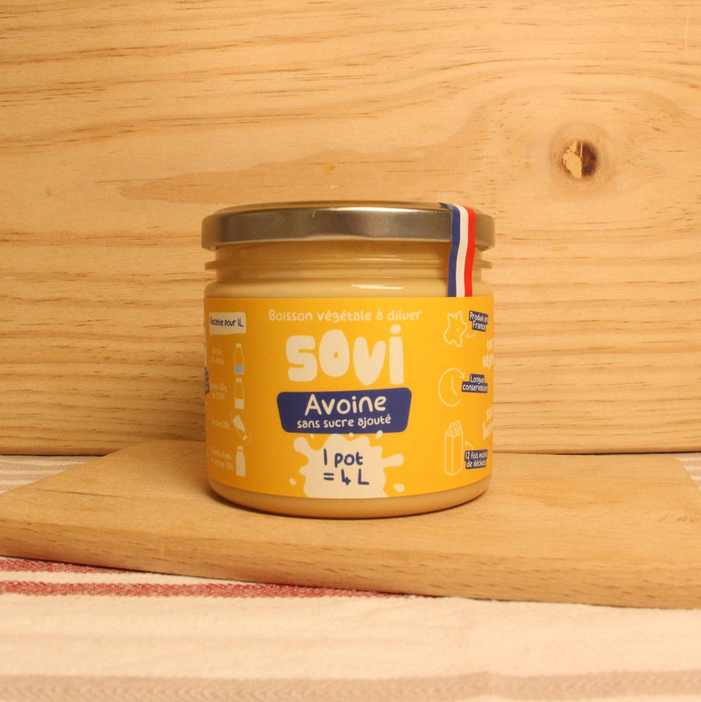 Sovi Boisson végétale avoine sans sucre BIO - 1 pot de 320g = 4L vrac-zero-dechet-ecolo-lille-pilaterie