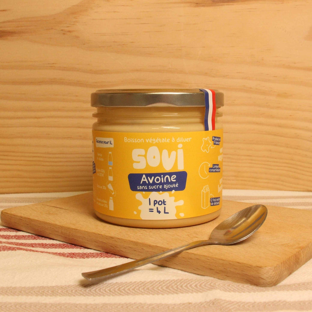 Sovi Boisson végétale avoine sans sucre BIO - 1 pot de 320g = 4L vrac-zero-dechet-ecolo-lille-pilaterie