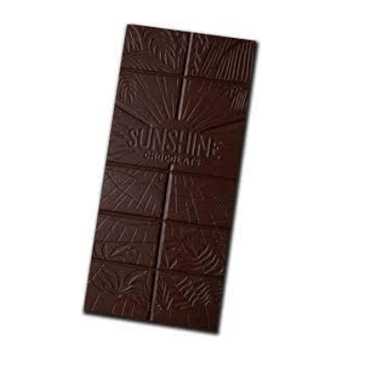 Sunshine Carrés chocolat noir 85% équitable BIO - 100g vrac-zero-dechet-ecolo-lille-pilaterie