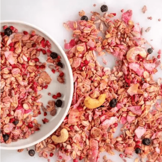 Superstories Granola Rose Berry BIO - 250g - ANTIGASPI vrac-zero-dechet-ecolo-lille-pilaterie