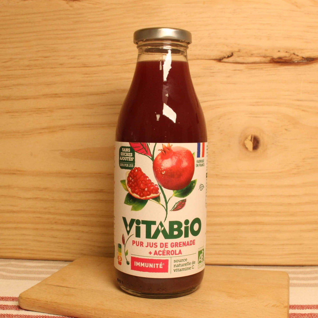 Vitabio Pur jus de Grenade - IMMUNITE- 50cl vrac-zero-dechet-ecolo-lille-pilaterie