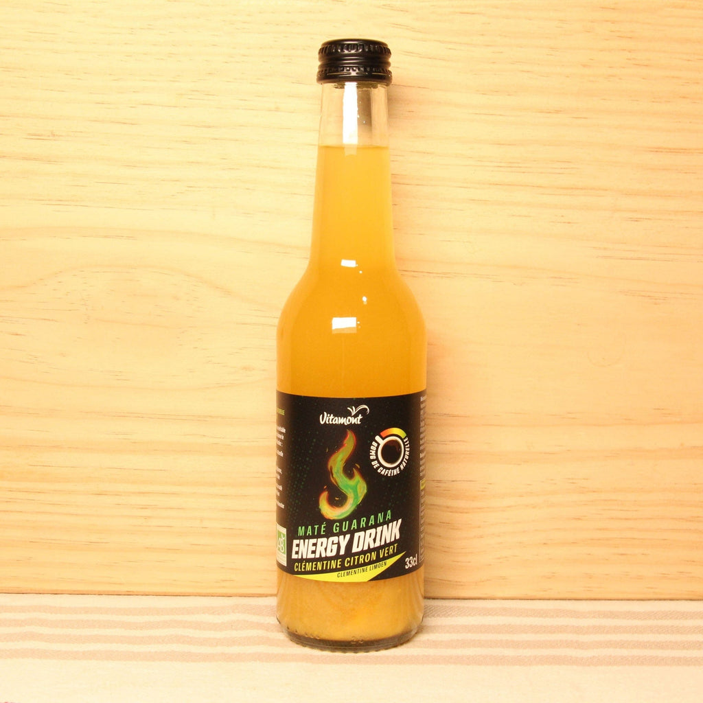 Vitamont Energy Drink BIO - Clémentine Citron vert - 33cl vrac-zero-dechet-ecolo-lille-pilaterie