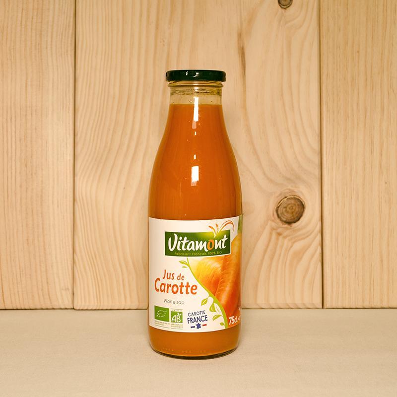 Vitamont Jus de Carottes des Landes BIO - 75cl - ANTIGASPI vrac-zero-dechet-ecolo-lille-pilaterie