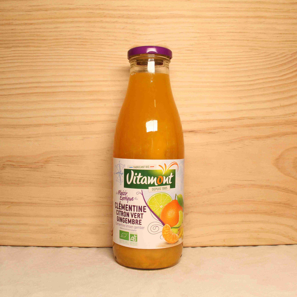 Vitamont Pur jus clémentine citron vert gingembre BIO - 75cl vrac-zero-dechet-ecolo-lille-pilaterie
