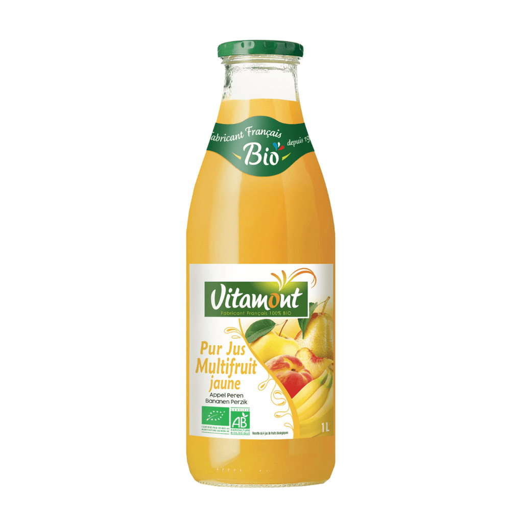 Vitamont Pur jus multifruit jaune BIO - 1L vrac-zero-dechet-ecolo-lille-pilaterie