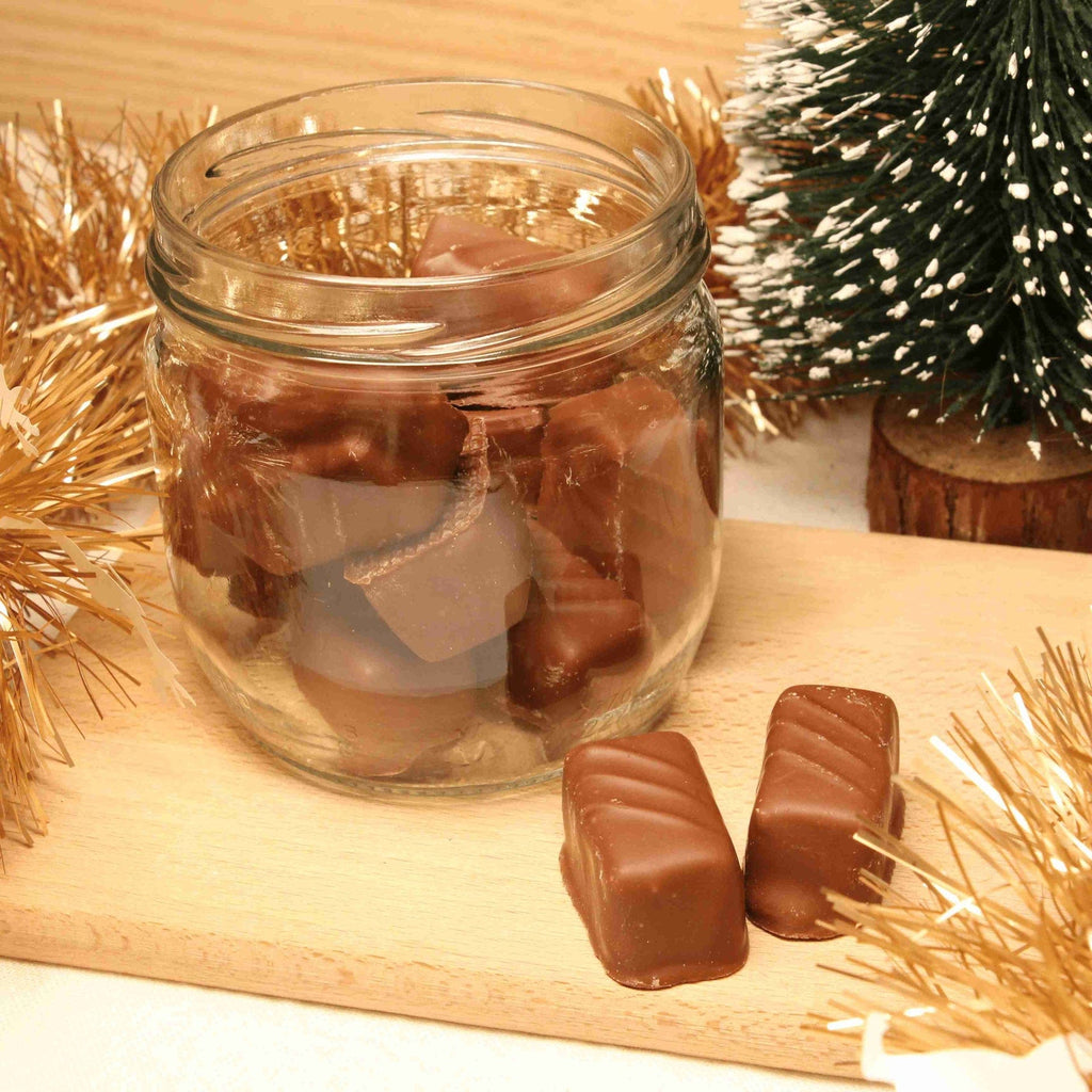 Weiss Nougats aux amandes enrobés de chocolat lait - 135g - ANTIGASPI vrac-zero-dechet-ecolo-lille-pilaterie