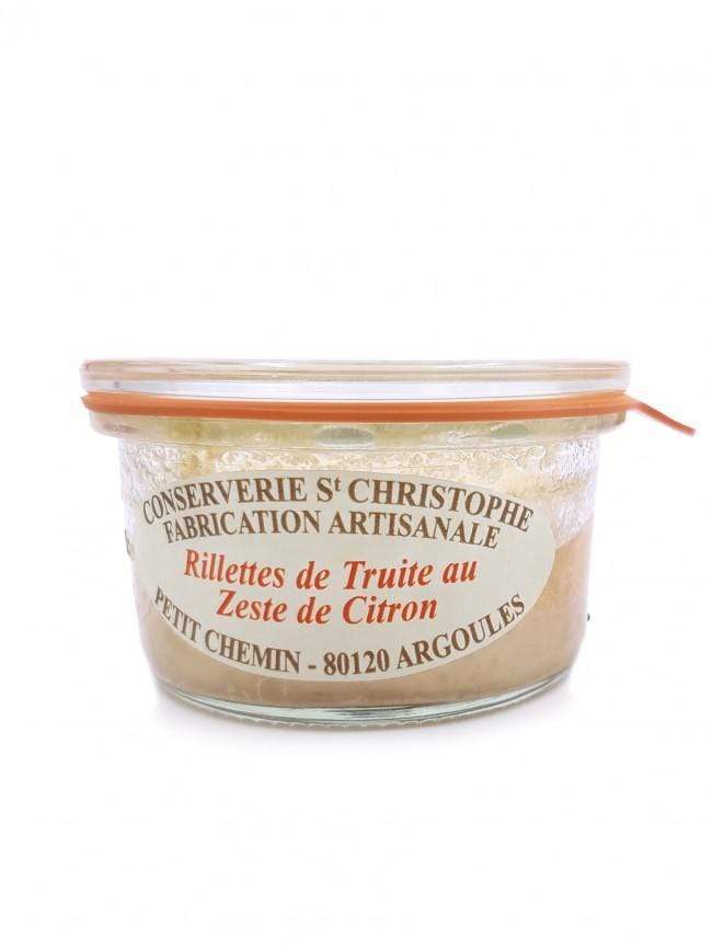 Conserverie Saint Christophe Rillettes de truite au zeste de citron - 100g vrac-zero-dechet-ecolo-lille-pilaterie