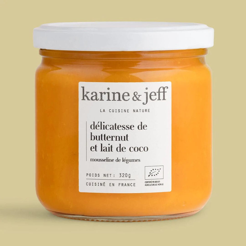 Karine & Jeff Délicatesse de butternut et lait de coco BIO - 320g vrac-zero-dechet-ecolo-lille-pilaterie