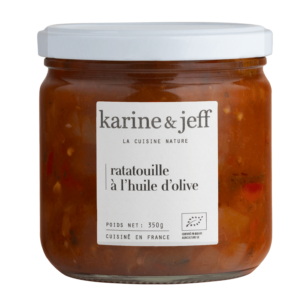 Karine & Jeff Ratatouille à l'huile d'olive - 350g vrac-zero-dechet-ecolo-lille-pilaterie