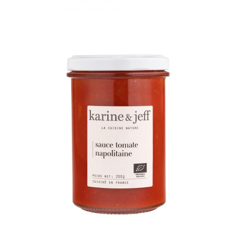 Karine & Jeff Sauce tomate napolitaine BIO - 200g vrac-zero-dechet-ecolo-lille-pilaterie