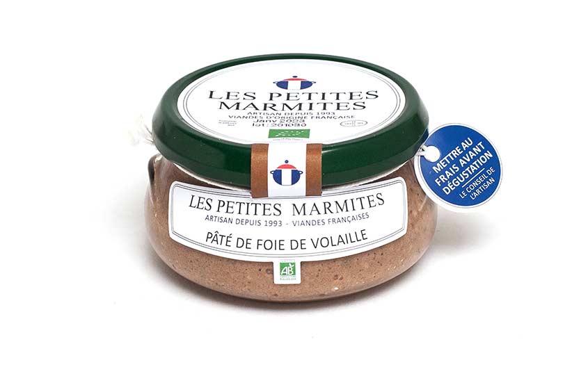 L'atelier le Patureur Pâté de foie de volaille Les Petites Marmites - bio - 150g vrac-zero-dechet-ecolo-lille-pilaterie