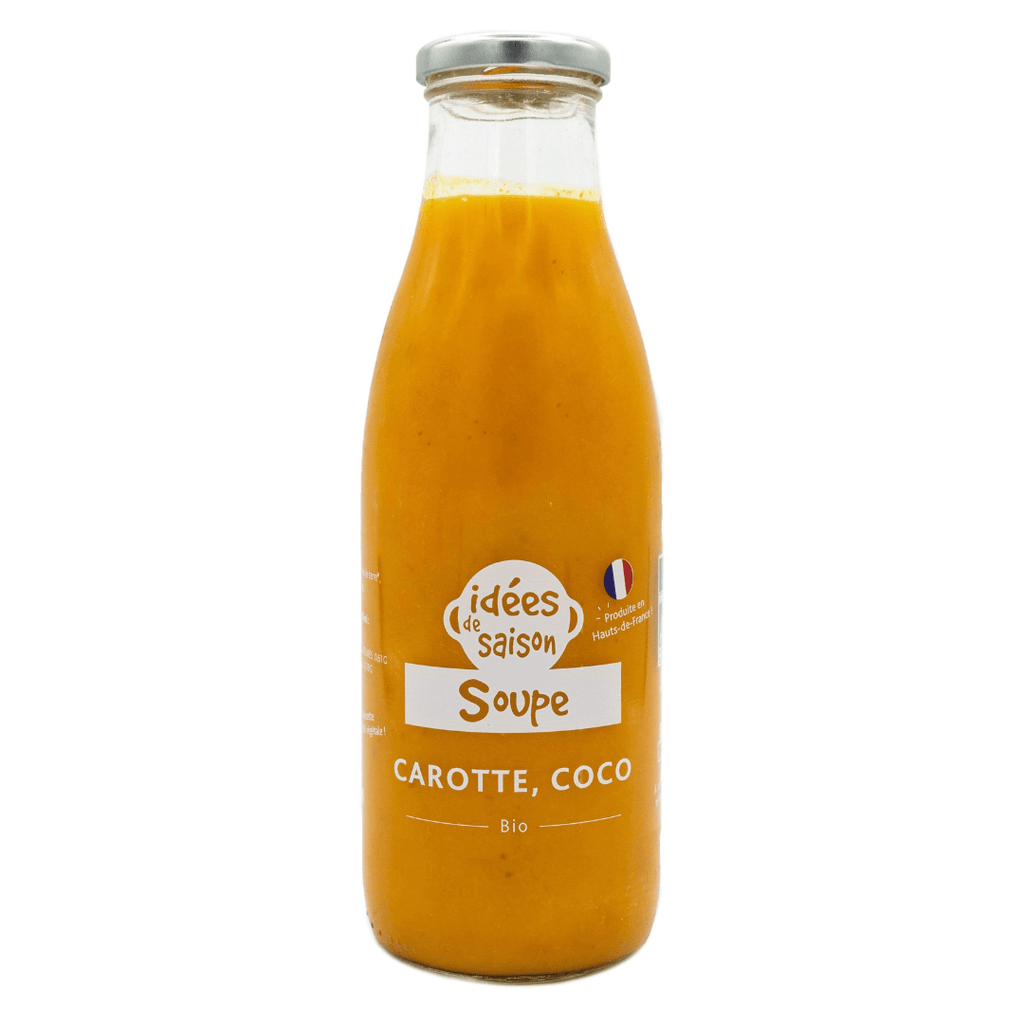 Les Serres des Près Soupe carotte coco - 75cl vrac-zero-dechet-ecolo-lille-pilaterie