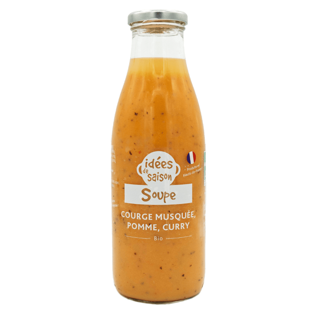 Les Serres des Près Soupe courge musquée pomme curry - 75cl vrac-zero-dechet-ecolo-lille-pilaterie