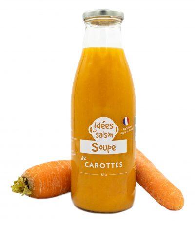 Les Serres des Près Soupe de carottes bio - 75cl vrac-zero-dechet-ecolo-lille-pilaterie