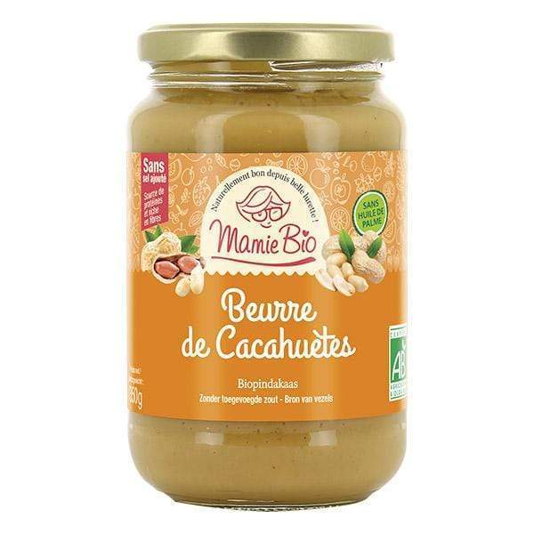 Mamie Bio Beurre de cacahuètes 100% bio - 350g vrac-zero-dechet-ecolo-lille-pilaterie