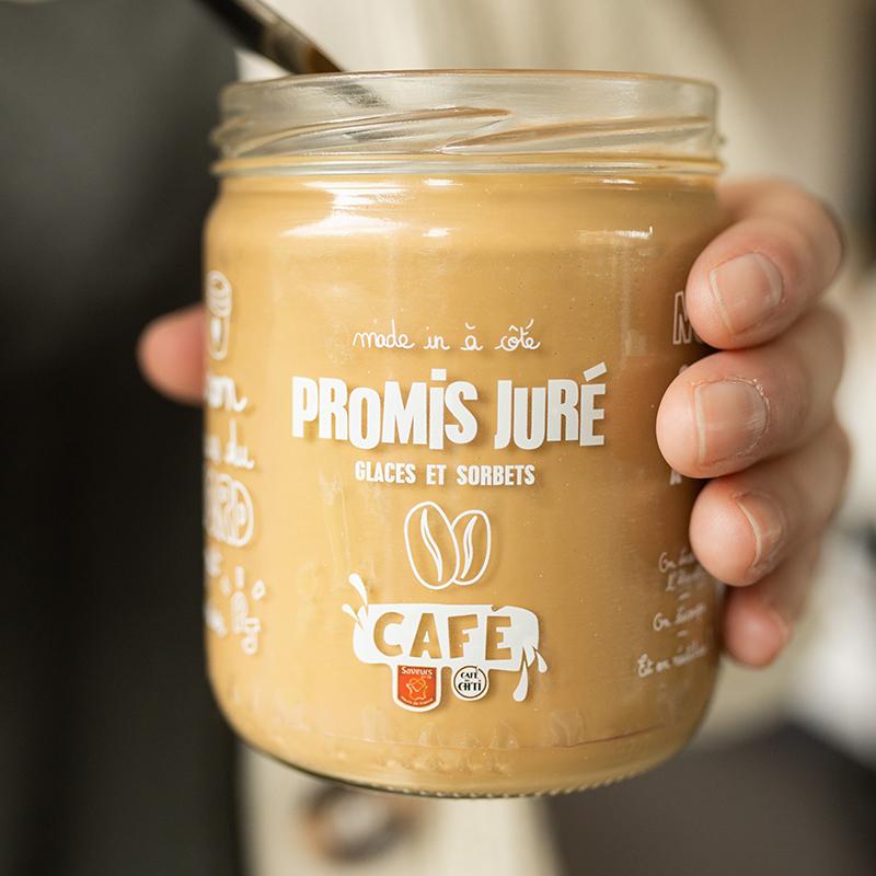 Promis Juré Pot de glace café - 470ml vrac-zero-dechet-ecolo-lille-pilaterie