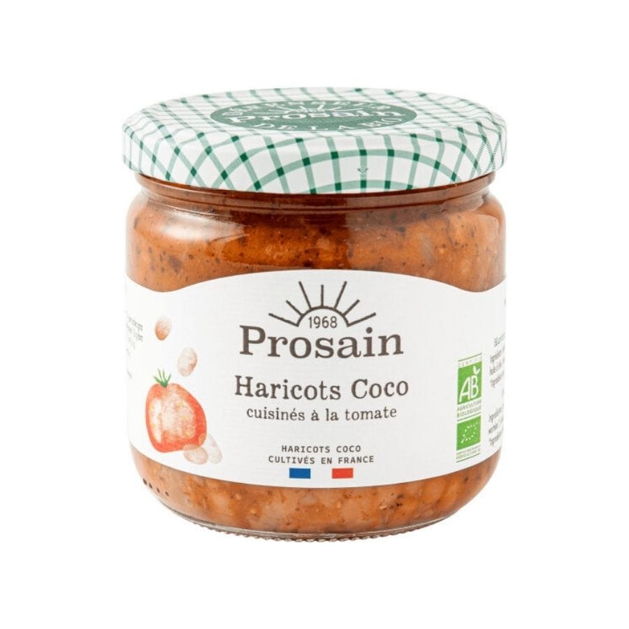Prosain Haricots coco cuisinés à la tomate BIO - 360g vrac-zero-dechet-ecolo-lille-pilaterie