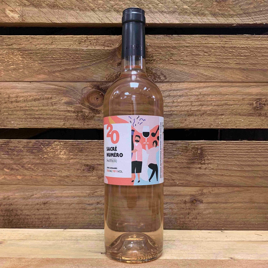 Sol Payré Vin rosé Côtes Catalanes "Sacré Numéro" - 75cL vrac-zero-dechet-ecolo-lille-pilaterie